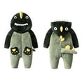 thumbnail image 1 of XFHLMJFF Baby Jumpsuit Hooded Dinosaur Pajamas Warm Winter Long Sleeve Lined Onesies for Girl Boy Size 18-24 Months, 1 of 9