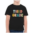 thumbnail image 1 of XFHLMJFF Back To School Shirt Girls Boys Basic  Children Fashion Printed Round Neck Short Sleeve Summer Tee Tops, 1 of 4