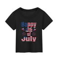 thumbnail image 1 of XFHLMJFF Boys Novelty T Shirts 4Th Of July Independence Day Printed Worn Over Unisex Tees Top Clothes Size 3-4Y, 1 of 3