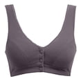 thumbnail image 1 of XFHLMJFF Bras For Women Soft Cozy Casual Everyday Bralette Mother Front Button Seamless Push Up Vest Leisure Underwear, 1 of 4