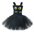 thumbnail image 1 of XFHLMJFF Girls Dress Children Kids Toddler Baby Sleeveless O-Neck Performance Spaghetti Strap Carnival Tulle Princess Pageant Frocks Leisure Sundress, 1 of 4