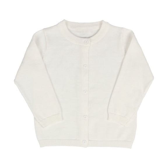 XFHLMJFF Kids Cardigan Long Sleeve Solid Color Button Sweater Girls Boys Crew Neck Winter Warm Sweater 5 Years