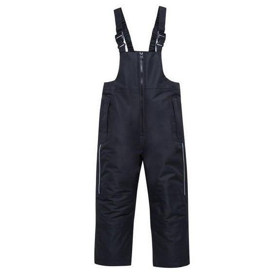 XFHLMJFF Kids Snow Pants Ski Pants Children Winter Warm Thicken Windproof Skiing Snowboard Snowmobile Solid Color Pants Boys Girls Snow Wear for 4T