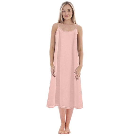 XFHLMJFF Nightgowns Pajamas For Women Classic Casual Solid Color Plus Size Petticoat Slim Loose Nightdress Breathable Sleepwear Nightwear