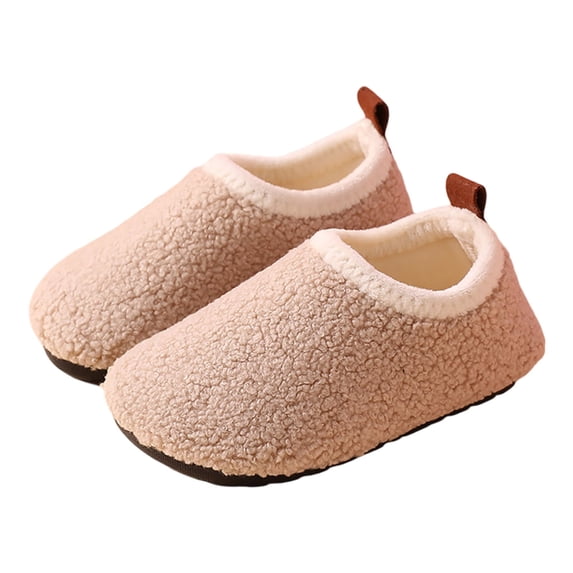 XFHLMJFF Toddler Casual Athletic Shoes Floor Socks Non Breathable Slipper Soled Shoes Socks Autumn Winter Thick Warm Socks Shoes Stylish Comfortable Footwear 13.5-14Y
