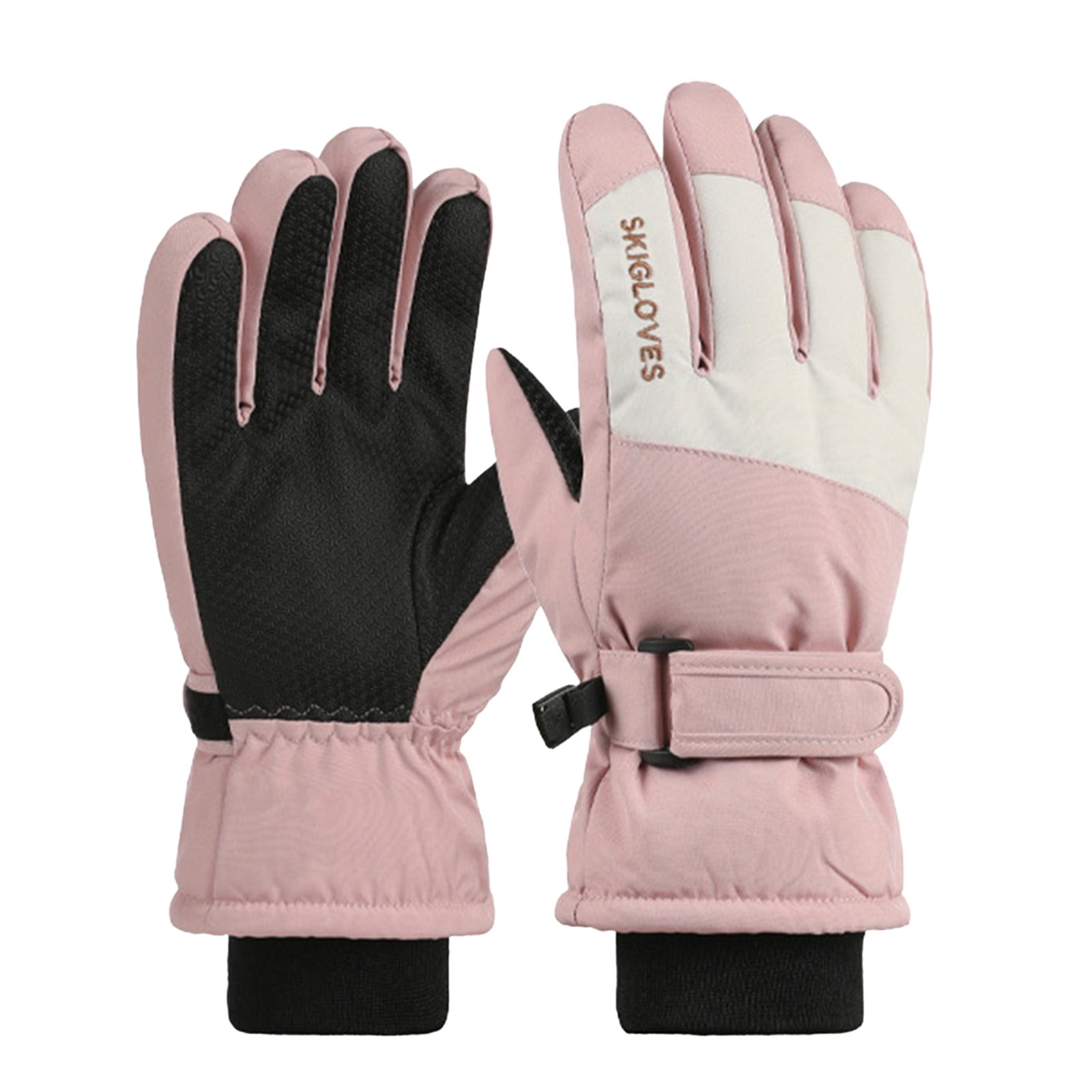 Kids Outdoor Sport Thermo Cycling Gloves Waterproof Running Gloves