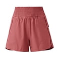 thumbnail image 1 of XFHLMJFF Womens Shorts 2024 Summer With Pockets Loose Vacation Running Workout Athletic Yoga Sports Stylish Trousers, 1 of 5
