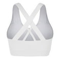 thumbnail image 1 of XFHLMJFF Womens Sports Bras Racerback Tank Tops Solid Color Sleeveless Casual Fashion Bralette Wirefree Support Lift Underwear All Day Wear, 1 of 8