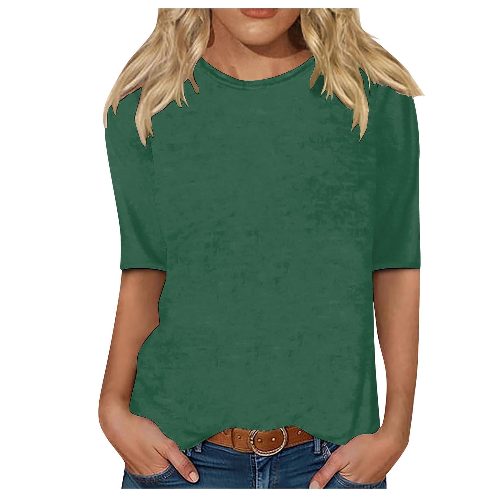 Womens T-Shirts Basic Tops