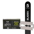 thumbnail image 1 of XFIT About Face Stainless Steel Razor Blades for Shaving, 5 Ct, 1 of 6