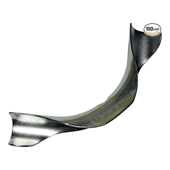 XFITTING PEX Tubing Bend Supports - 100 Pack 3/8"-1/2" Metal PEX Bend Protectors - Secure PEX Tubing Installation - Reusable Plumbing Fittings for Hot & Cold Water Lines