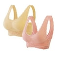 thumbnail image 1 of XFLWAM Bra Front Cross Side Buckle Lace Bras, New Comfortable Convenient Cross Front Bra Slim and Shape Bra, 1 of 8