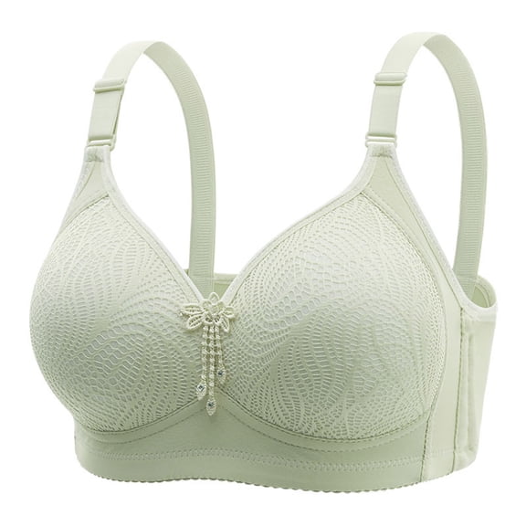 XFLWAM Bra for Women Support Full Figure Bra Push Up Bralette Breathable No Underwire Brassire Comfortable Wireless Bras