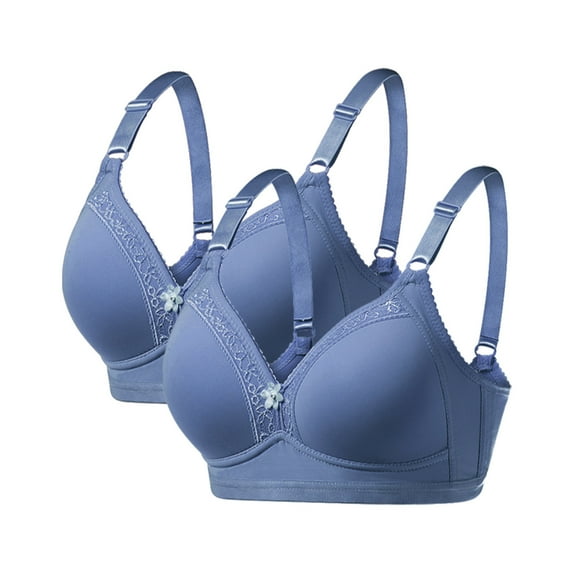 XFLWAM Bra for Womens Wireless Comfort Brassiere Bras Light Padded Lingerie No Underwire Full Coverage Push Up Bras