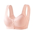 thumbnail image 1 of XFLWAM Bras for Seniors Front Closure Wireless Push Up Bras Everyday Wirefree Comfortable Sleep Bra, 1 of 5