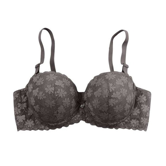 XFLWAM Bras for Women Adjustable Straps Comfort Lift up Bra Lace Underwear Breathable All Day Comfort Bralette