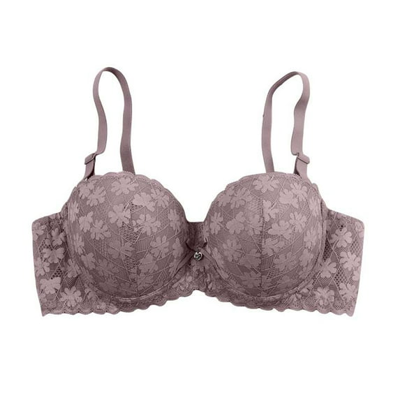 XFLWAM Bras for Women Adjustable Straps Comfort Lift up Bra Lace Underwear Breathable All Day Comfort Bralette