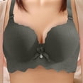 thumbnail image 1 of XFLWAM Bras for Women Full Coverage Push Up Bra No Underwire Comfort Soft Padded Unlined Wireless Everyday Seamless Bralette, 1 of 6