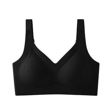 XFLWAM Bras for Women No Underwire Push up Comfort Bra Solid Color Seamless Brassire Sleep Bra Top Everyday Underwear