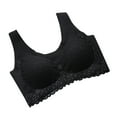 thumbnail image 1 of XFLWAM Bras for Women No Underwire Wireless Bras for Large Breasted Women Sexy Lace Transparent Bras Womens Lingerie, 1 of 7