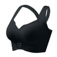 thumbnail image 1 of XFLWAM Bras for Women Soft Comfy Wireless Push Up Daily Bras Yoga Lounge Bras No Underwire Full Coverage Lift up Bras, 1 of 7