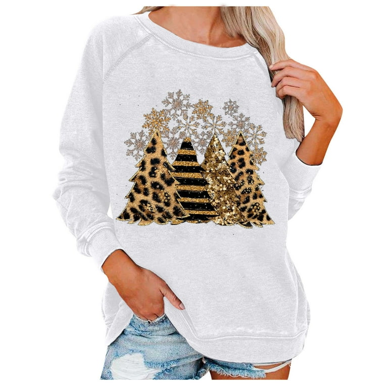 White crew neck walmart sale