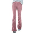 thumbnail image 1 of XFLWAM Corduroy Pants for Women Vintage High Waist Casual Wide Leg Trousers Plus Size Loose Comfy Lounge Pants with Pockets Pink L, 1 of 9