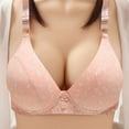 thumbnail image 1 of XFLWAM Daisy Bras for Women Flowers Graphic No Underwire Full Coverage Everyday Bralettes Gathering Anti-Sagging Seamless Bra, 1 of 4