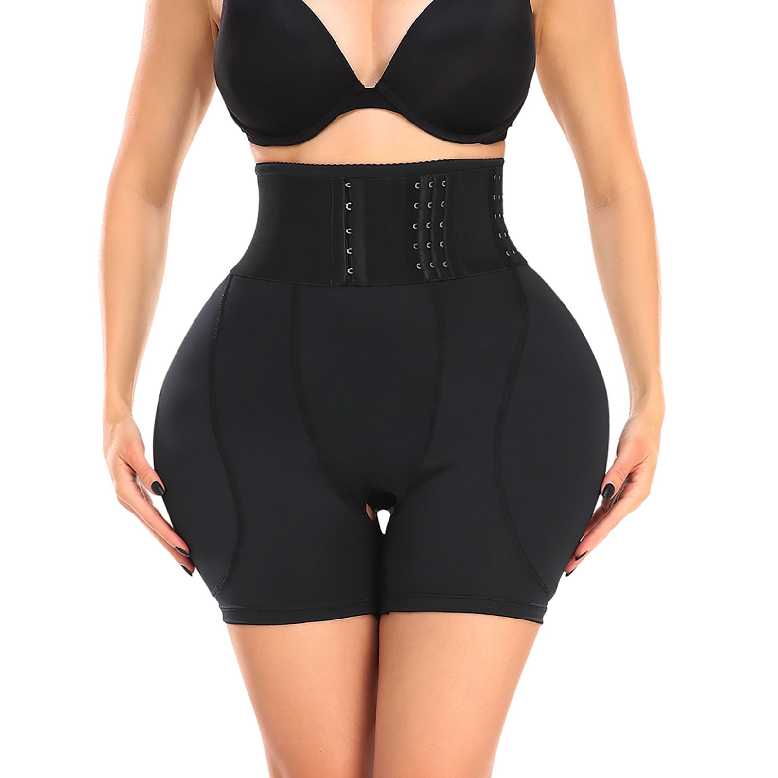 S-6xl Panty Girdle For Women High Waist Trainer Body Shaper Hip Butt Pads  Thigh Trimmer Shapewear Waste Tummy Control