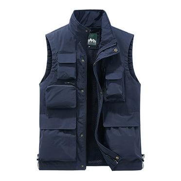 Men's Outerwear Vests Casual Outdoor rk Fishing Travel Photo Cargo Vest ...
