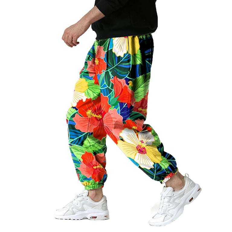 Multicolor sweatpants top