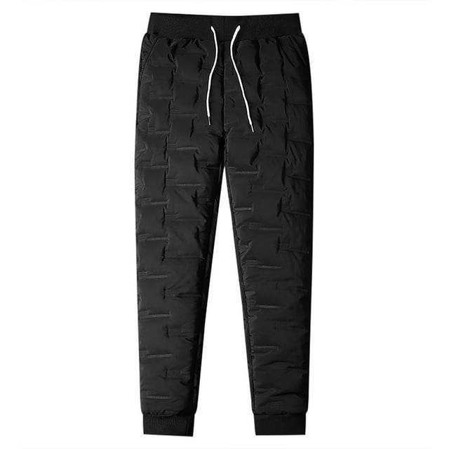 Winter Joggers For Men APEXFWDT Mens Winter Warm Sweatpants Fleece