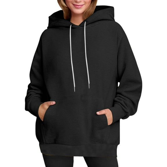 XFLWAM Oversized Hoodies for Women Sweatshirts Cute Drop Shoulder Hooded Pullover Tops Fall Winter Outfits