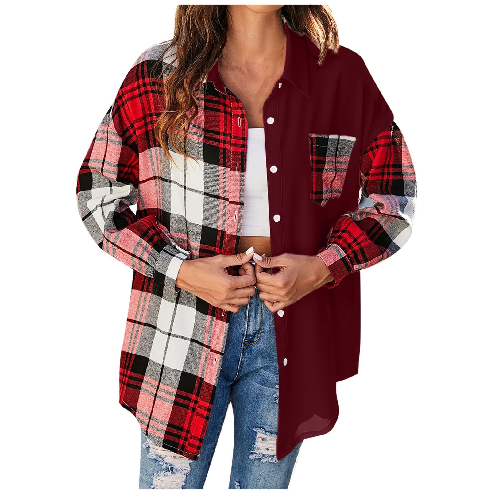 Shirt HOWLIN Woman color Red