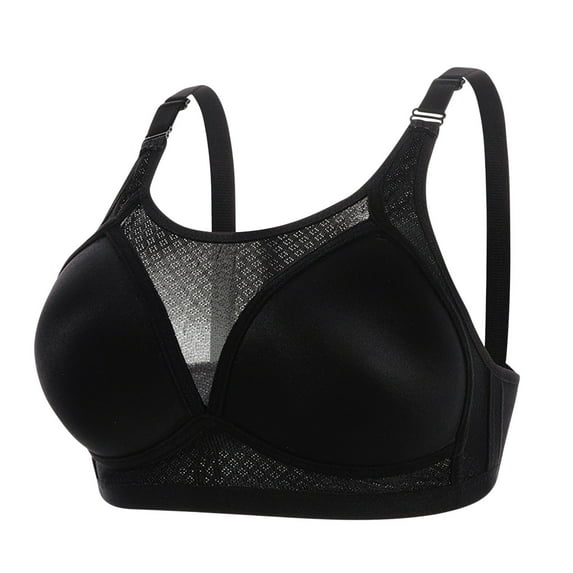 XFLWAM Push Up Bra for Women No Underwire Plus Size Comfortable Full Cover Bra Supportive Minimizer Bra Breathable Bra