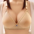 thumbnail image 1 of XFLWAM Push Up Bras for Women No Underwire Deep V Neck Comfortable Breathable Bra Full Coverage Padded Bralette Smoothing Underwear, 1 of 5