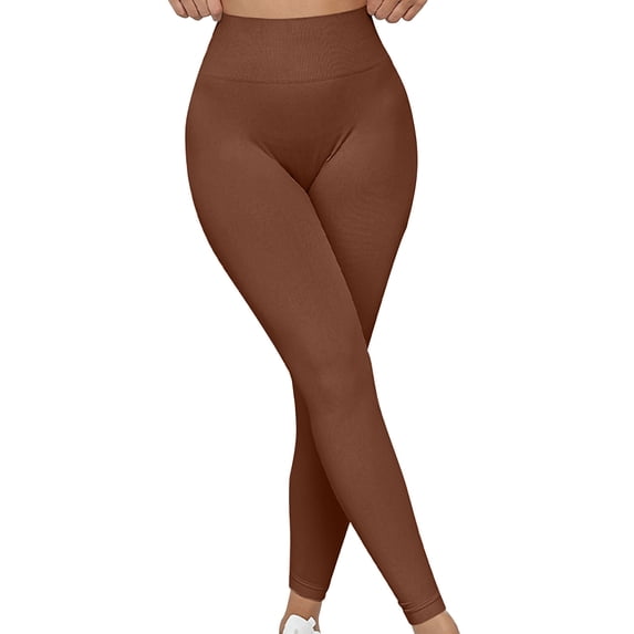 XFLWAM Scrunch Butt Lifting Seamless Leggings for Women High Waisted Tummy Control Yoga Pants Striped Workout Gym Tights
