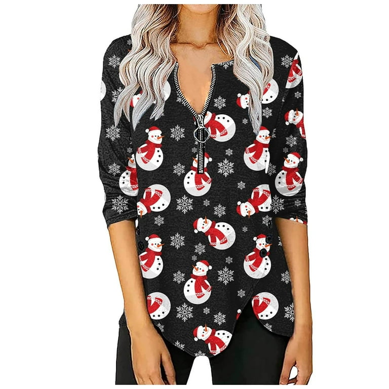 Walmart ladies shop christmas shirts