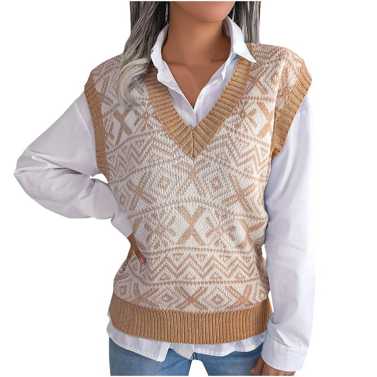 Walmart womens 2025 sweater vest