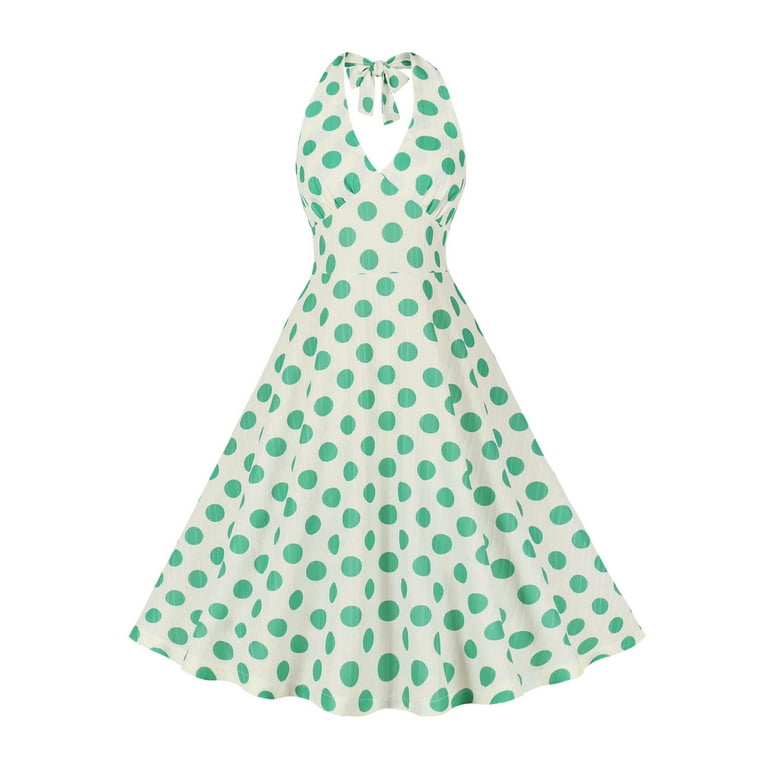 vintage halter dress in store 1970s Vintage Floral Halter Dress