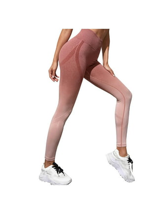 XFLWAM Workout Leggings for Women Seamless Scrunch Tights Tummy