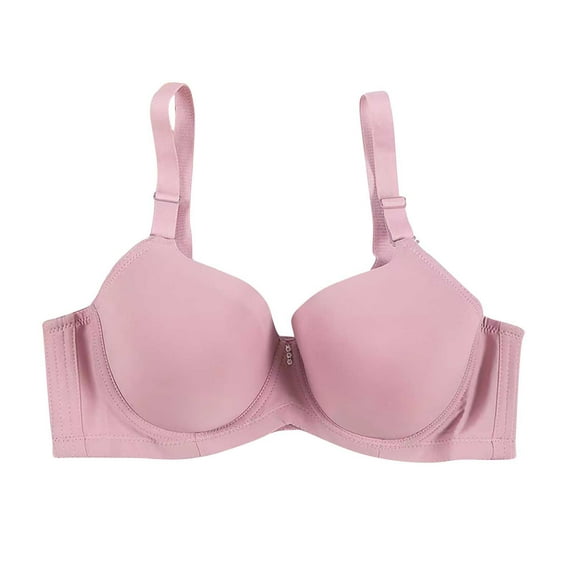 XFLWAM Women's Push Up Bra Wirefree Bra Solid Color Comfort Breathable Bra Full Coverage Bralette Lace Bra
