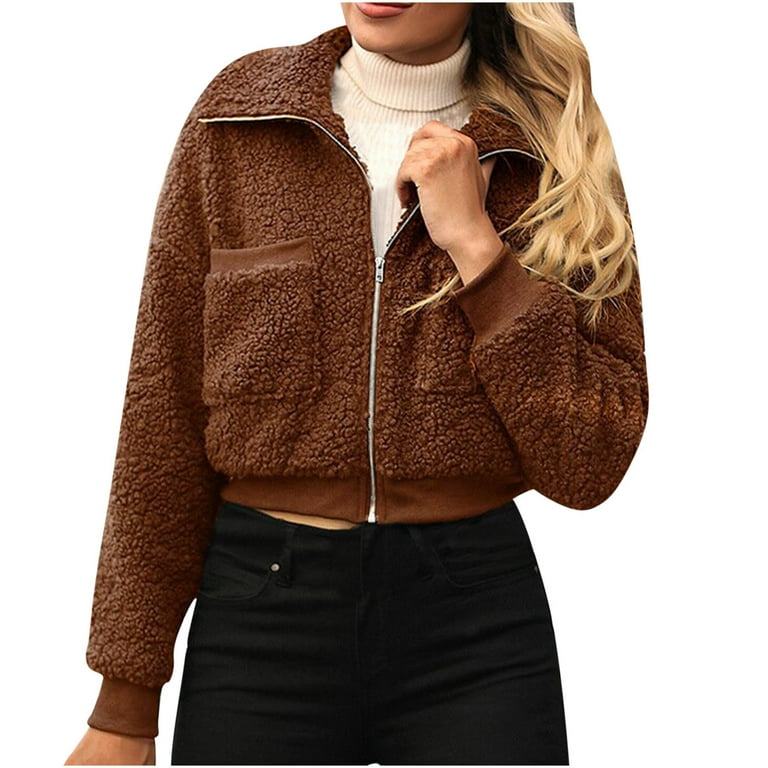 Walmart fluffy jacket deals