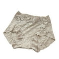 thumbnail image 1 of XFLWAM Women's Underwear Regular & Plus Size Panties Lace Boyshorts Panty Sexy Soft Panties Beige 3XL, 1 of 5