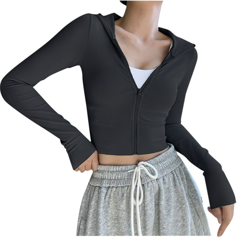 O-Neck Long-Sleeved Zipper Slim Short Jacket O-Neck Long-Sleeved Zipper Slim Short Jacket
