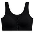 thumbnail image 1 of XFLWAM Womens Bra Wireless Front Button Bra Smooth Gathered Breathable Underwear Daily Bras Everyday Wear Bralette, 1 of 4