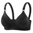 thumbnail image 1 of XFLWAM Womens Breathable New Air Bra Underwear Seamless High Support Ultra Bralettes Padded No Underwire Front Closure Bras, 1 of 3