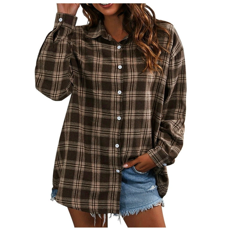 https://i5.walmartimages.com/seo/XFLWAM-Womens-Casual-Plaid-Flannel-Shirt-Oversized-Long-Sleeve-Button-Down-Shirt-Blouses-Tops-Spring-Shackets-Fashion-Brown-XL_3385cc07-1068-4bd3-873e-0519b41d3f90.c460d6521f10de3a8d30b24a4d304992.jpeg?odnHeight=768&odnWidth=768&odnBg=FFFFFF