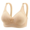 thumbnail image 1 of XFLWAM Womens Comfortable Plus Size Bra No Underwire Full Coverage Bralettes Push Up Everyday Bras for Comfort, 1 of 3