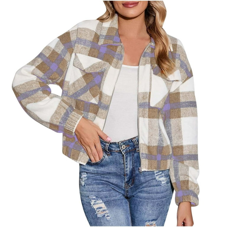 https://i5.walmartimages.com/seo/XFLWAM-Womens-Cropped-Plaid-Shacket-Turndown-Collar-Long-Sleeve-Button-Down-Short-Flannel-Shirt-Jacket-with-Pockets-Khaki-XL_283c3e1b-e303-4b61-8949-669127b9d087.ad26a46d0226c118e69fc13ba5149eeb.jpeg?odnHeight=768&odnWidth=768&odnBg=FFFFFF